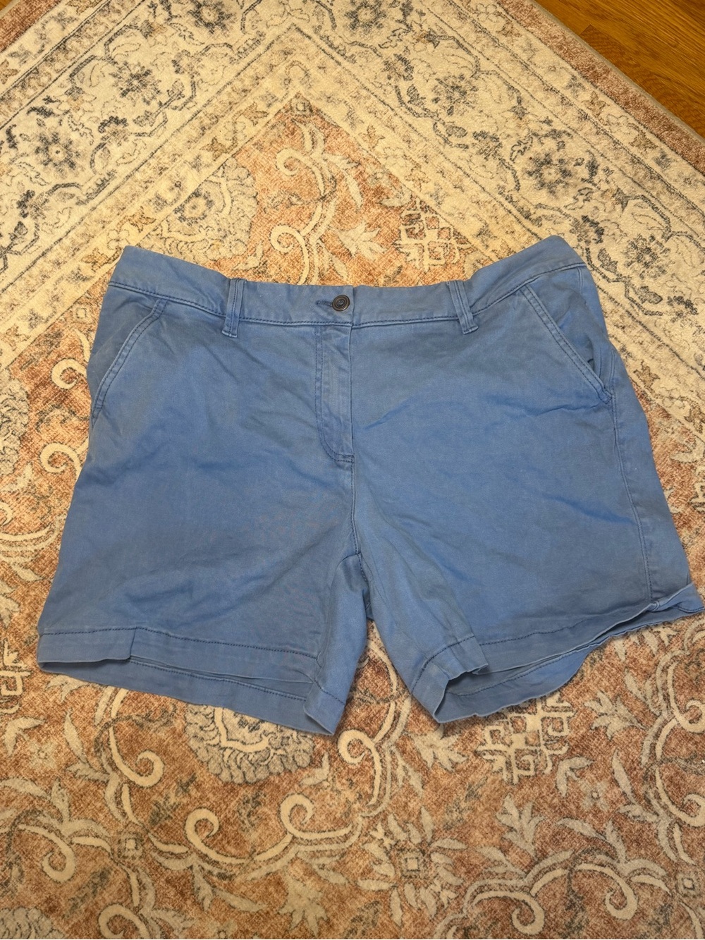 Land & Sea Light Blue Shorts Cottagecore